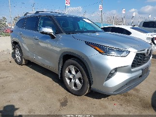 2021 Toyota Highlander, VIN 5TDZZRAH5MS077603. Фото 1 з 6 з аукціону IAAI. Каталог авто зі США OpenDataCar.