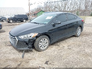2018 Hyundai Elantra, VIN KMHD74LF2JU467169. Фото 2 из 6 с аукциона IAAI. Каталог авто из США OpenDataCar.