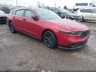 2025 Honda Accord, VIN 1HGCY1F4XSA018851. Zdjęcie 1 z 6 z aukcji IAAI. Katalog aut z USA OpenDataCar.