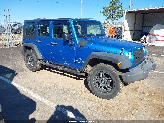 2010 Jeep Wrangler Unlimited, VIN 1J4BZ3H18AL168265. Photo 1 of 6 from IAAI auction. OpenDataCar US salvage catalog.