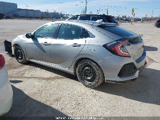 2018 Honda Civic, VIN SHHFK7H24JU304582. Photo 3 of 6 from IAAI auction. OpenDataCar US salvage catalog.