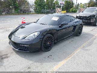 2018 Porsche 718 Cayman, VIN WP0AA2A80JK261071. Фото 2 из 6 с аукциона IAAI. Каталог авто из США OpenDataCar.