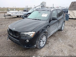 2016 Bmw X3, VIN 5UXWY3C57G0N86748. Фото 2 з 6 з аукціону IAAI. Каталог авто зі США OpenDataCar.