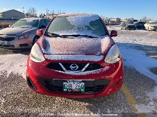 2015 Nissan Micra, VIN 3N1CK3CP9FL207518. Фото 2 з 6 з аукціону IAAI. Каталог авто зі США OpenDataCar.