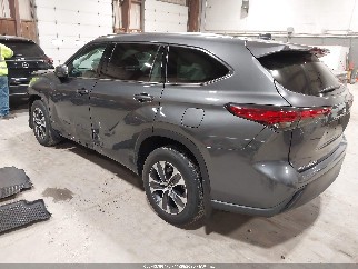 2021 Toyota Highlander, VIN 5TDGZRBH2MS155390. Фото 3 з 6 з аукціону IAAI. Каталог авто зі США OpenDataCar.