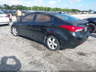 2013 Hyundai Elantra, VIN KMHDH4AE9DU664352. Photo 3 of 6 from IAAI auction. OpenDataCar US salvage catalog.