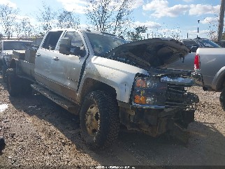 2018 Chevrolet Silverado, VIN 1GC4K0CY6JF290451. Фото 1 из 6 с аукциона IAAI. Каталог авто из США OpenDataCar.