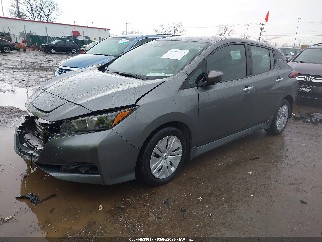 2023 Nissan Leaf, VIN 1N4AZ1BV9PC555357. Фото 2 з 6 з аукціону IAAI. Каталог авто зі США OpenDataCar.