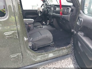 2022 Jeep Wrangler Unlimited, VIN 1C4HJXDG0NW180536. Фото 5 из 6 с аукциона IAAI. Каталог авто из США OpenDataCar.