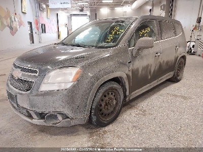 2012 Chevrolet Orlando, VIN KL77P3EMXCK627558. Фото 2 з 6 з аукціону IAAI. Каталог авто зі США OpenDataCar.