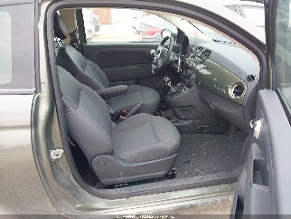 2015 Fiat 500, VIN 3C3CFFAR4FT722079. Фото 5 из 6 с аукциона IAAI. Каталог авто из США OpenDataCar.