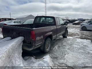 1998 Gmc K/v 2500 4+cab, VIN 1GTGK29F3WE533063. Фото 4 з 6 з аукціону IAAI. Каталог авто зі США OpenDataCar.