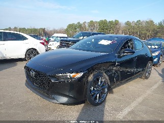 2023 Mazda 3, VIN JM1BPAKM4P1600535. Photo 2 of 6 from IAAI auction. OpenDataCar US salvage catalog.