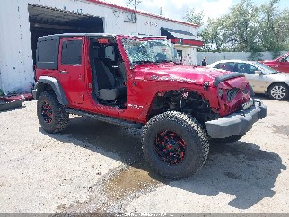 2007 Jeep Wrangler Unlimited, VIN 1J4GA39157L175615. Photo 1 of 6 from IAAI auction. OpenDataCar US salvage catalog.