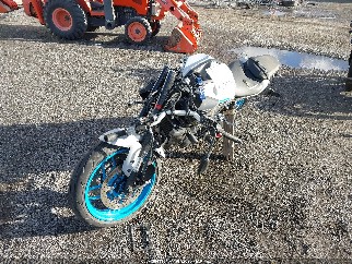 2025 Yamaha MTN690, VIN JYARM48E9SA002356. Фото 2 з 6 з аукціону IAAI. Каталог авто зі США OpenDataCar.