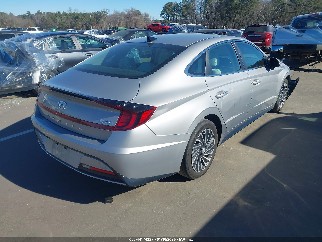 2023 Hyundai Sonata Hybrid, VIN KMHL34JJ3PA079490. Фото 4 из 6 с аукциона IAAI. Каталог авто из США OpenDataCar.