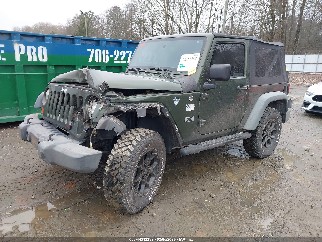 2009 Jeep Wrangler, VIN 1J4FA24109L723584. Фото 2 з 6 з аукціону IAAI. Каталог авто зі США OpenDataCar.