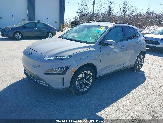 2022 Hyundai Kona, VIN KM8K33AG7NU153032. Фото 2 из 6 с аукциона IAAI. Каталог авто из США OpenDataCar.