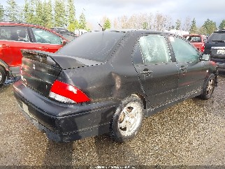 2003 Mitsubishi Lancer, VIN JA3AJ86E63U099616. Фото 4 з 6 з аукціону IAAI. Каталог авто зі США OpenDataCar.