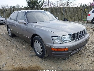 1995 Lexus LS 400, VIN JT8UF22E6S0024485. Фото 1 из 6 с аукциона IAAI. Каталог авто из США OpenDataCar.