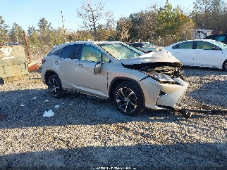 2017 Lexus RX 450h, VIN 2T2BGMCA4HC019776. Фото 1 з 6 з аукціону IAAI. Каталог авто зі США OpenDataCar.