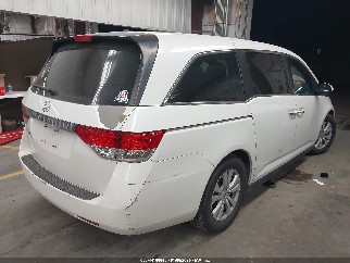 2016 Honda Odyssey, VIN 5FNRL5H61GB160159. Фото 4 з 6 з аукціону IAAI. Каталог авто зі США OpenDataCar.