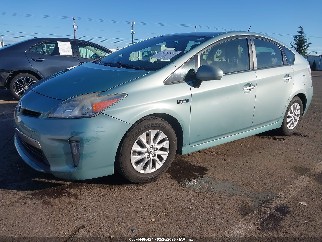 2014 Toyota Prius Plug-In, VIN JTDKN3DP7E3050757. Фото 2 з 6 з аукціону IAAI. Каталог авто зі США OpenDataCar.
