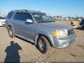 2002 Toyota Sequoia, VIN 5TDZT34A62S087549. Photo 1 of 6 from IAAI auction. OpenDataCar US salvage catalog.