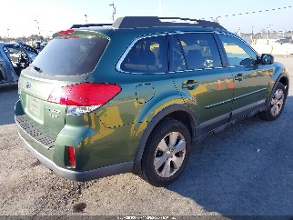 2012 Subaru Outback, VIN 4S4BRDAC6C2266884. Фото 4 з 6 з аукціону IAAI. Каталог авто зі США OpenDataCar.