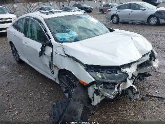2020 Honda Civic, VIN 19XFC1F3XLE002293. Фото 1 з 6 з аукціону IAAI. Каталог авто зі США OpenDataCar.