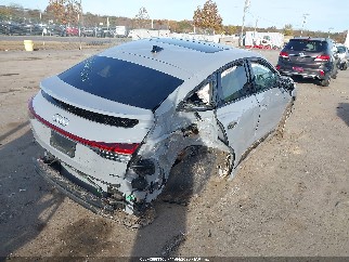 2024 Audi Q4 e-tron Sportback, VIN WA142BFZ6RP002752. Фото 4 из 6 с аукциона IAAI. Каталог авто из США OpenDataCar.