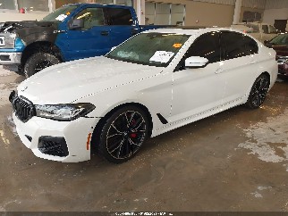 2021 Bmw M550i xDrive, VIN WBA13BK07MCG62909. Фото 2 из 6 с аукциона IAAI. Каталог авто из США OpenDataCar.