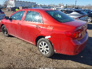 2009 Toyota Corolla, VIN JTDBL40E49J023615. Фото 3 з 6 з аукціону IAAI. Каталог авто зі США OpenDataCar.