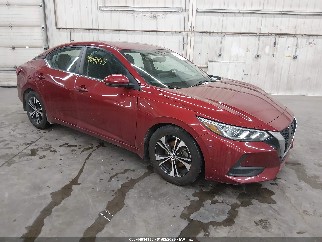 2020 Nissan Sentra, VIN 3N1AB8CV1LY309669. Фото 1 з 6 з аукціону IAAI. Каталог авто зі США OpenDataCar.