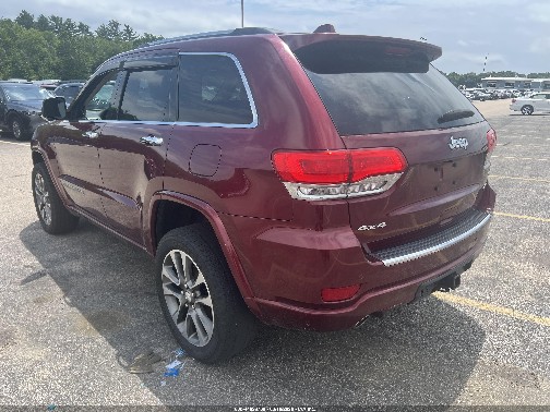 2017 Jeep Grand Cherokee, VIN 1C4RJFCG0HC837437. Фото 3 з 6 з аукціону IAAI. Каталог авто зі США OpenDataCar.