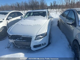 2009 Audi A4, VIN WAULF68K59N016213. Фото 2 з 6 з аукціону IAAI. Каталог авто зі США OpenDataCar.