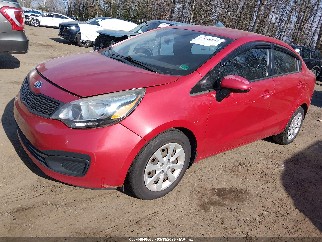 2015 Kia Rio, VIN KNADM4A38F6445272. Photo 2 of 6 from IAAI auction. OpenDataCar US salvage catalog.