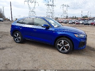 2022 Audi Q5 Sportback, VIN WA15AAFY8N2012358. Фото 1 з 6 з аукціону IAAI. Каталог авто зі США OpenDataCar.