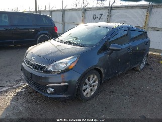 2017 Kia Rio, VIN KNADN4A3XH6112989. Zdjęcie 2 z 6 z aukcji IAAI. Katalog aut z USA OpenDataCar.