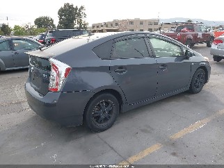 2012 Toyota Prius, VIN JTDKN3DU7C1543448. Фото 4 з 6 з аукціону IAAI. Каталог авто зі США OpenDataCar.