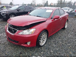 2008 Lexus IS 250, VIN JTHBK262882072280. Фото 2 з 6 з аукціону IAAI. Каталог авто зі США OpenDataCar.