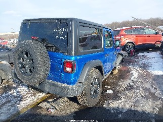 2021 Jeep Wrangler, VIN 1C4GJXAN3MW763907. Фото 4 из 6 с аукциона IAAI. Каталог авто из США OpenDataCar.