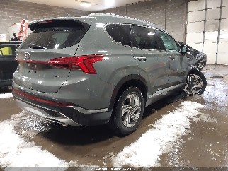 2021 Hyundai Santa Fe, VIN 5NMS3DAJ2MH320988. Фото 4 з 6 з аукціону IAAI. Каталог авто зі США OpenDataCar.