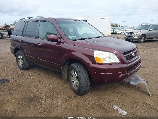 2004 Honda Pilot, VIN 2HKYF184X4H584110. Фото 1 з 6 з аукціону IAAI. Каталог авто зі США OpenDataCar.