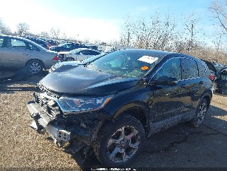 2018 Honda CR-V, VIN 2HKRW2H58JH606684. Фото 2 з 6 з аукціону IAAI. Каталог авто зі США OpenDataCar.