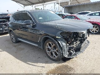 2021 Bmw X3, VIN 5UXTY5C03M9E92668. Фото 1 з 6 з аукціону IAAI. Каталог авто зі США OpenDataCar.
