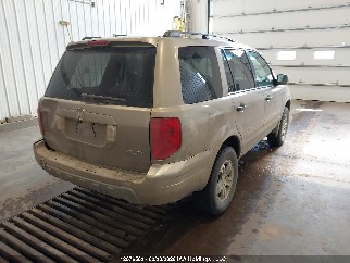 2005 Honda Pilot, VIN 2HKYF18585H001270. Фото 4 з 6 з аукціону IAAI. Каталог авто зі США OpenDataCar.