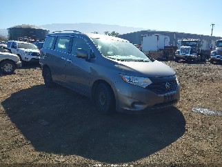 2015 Nissan Quest, VIN JN8AE2KP8F9133643. Photo 1 of 6 from IAAI auction. OpenDataCar US salvage catalog.
