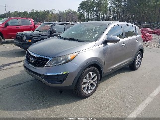 2016 Kia Sportage, VIN KNDPB3AC3G7847292. Фото 2 з 6 з аукціону IAAI. Каталог авто зі США OpenDataCar.