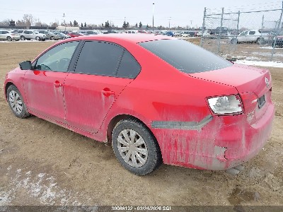 2014 Volkswagen Jetta, VIN 3VW2K7AJ2EM254796. Фото 3 з 6 з аукціону IAAI. Каталог авто зі США OpenDataCar.
